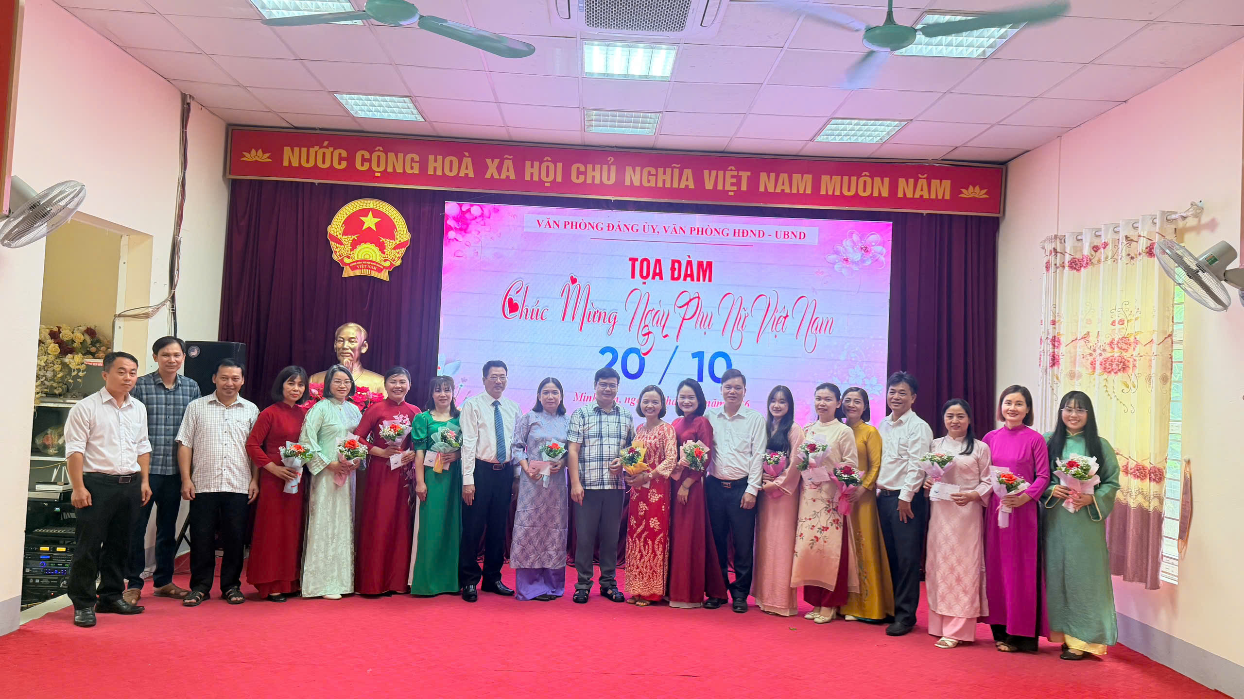 XÃ MINH TÂN TỔ CHỨC TỌA ĐÀM KỶ NIỆM NGÀY PHỤ NỮ VIỆT NAM 20/10/2026