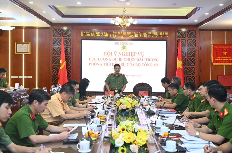 XÂY DỰNG KẾ HOẠCH THÀNH LẬP LỰC LƯỢNG DỰ BỊ CHIẾN ĐẤU TRONG PHÒNG THỦ DÂN SỰ CỦA BỘ CÔNG AN