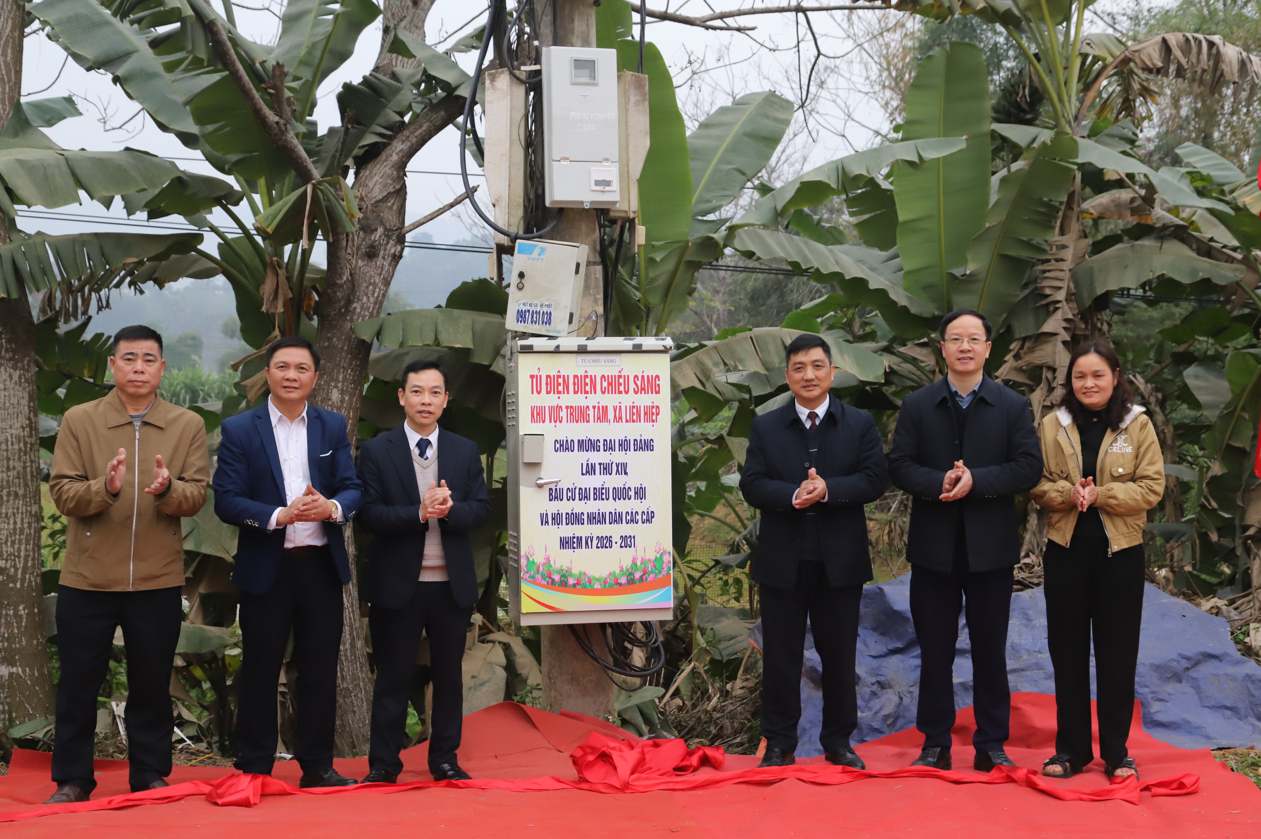 Xã Liên Hiệp khánh thành công trình chào mừng Đại hội lần thứ XIV của Đảng gắn với bầu cử Đại biểu Quốc hội khóa XVI