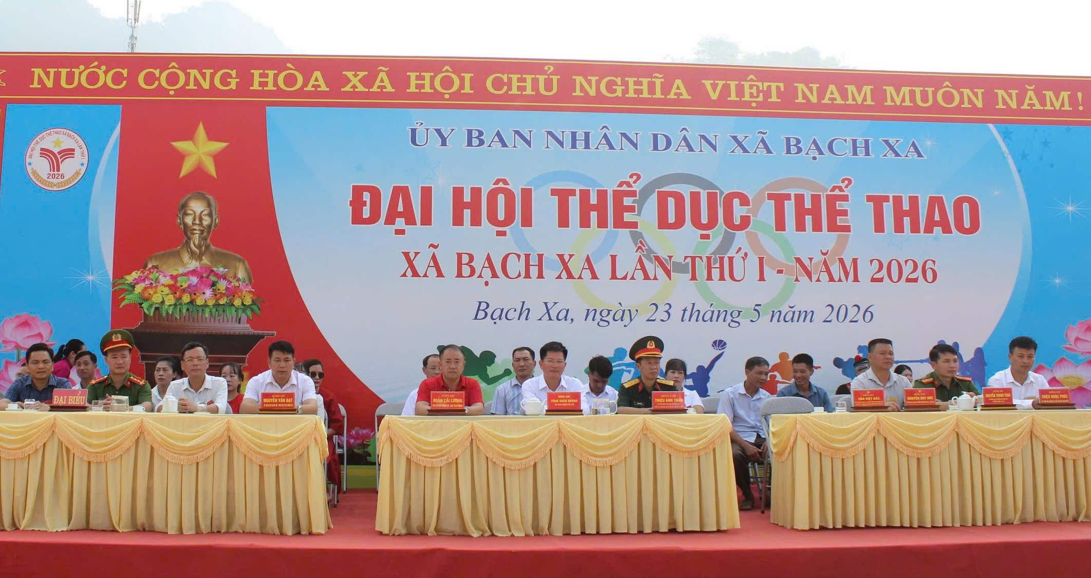 BẠCH XA TRỌNG THỂ KHAI MẠC ĐẠI HỘI THỂ DỤC THỂ THAO LẦN THỨ I, NĂM 2026