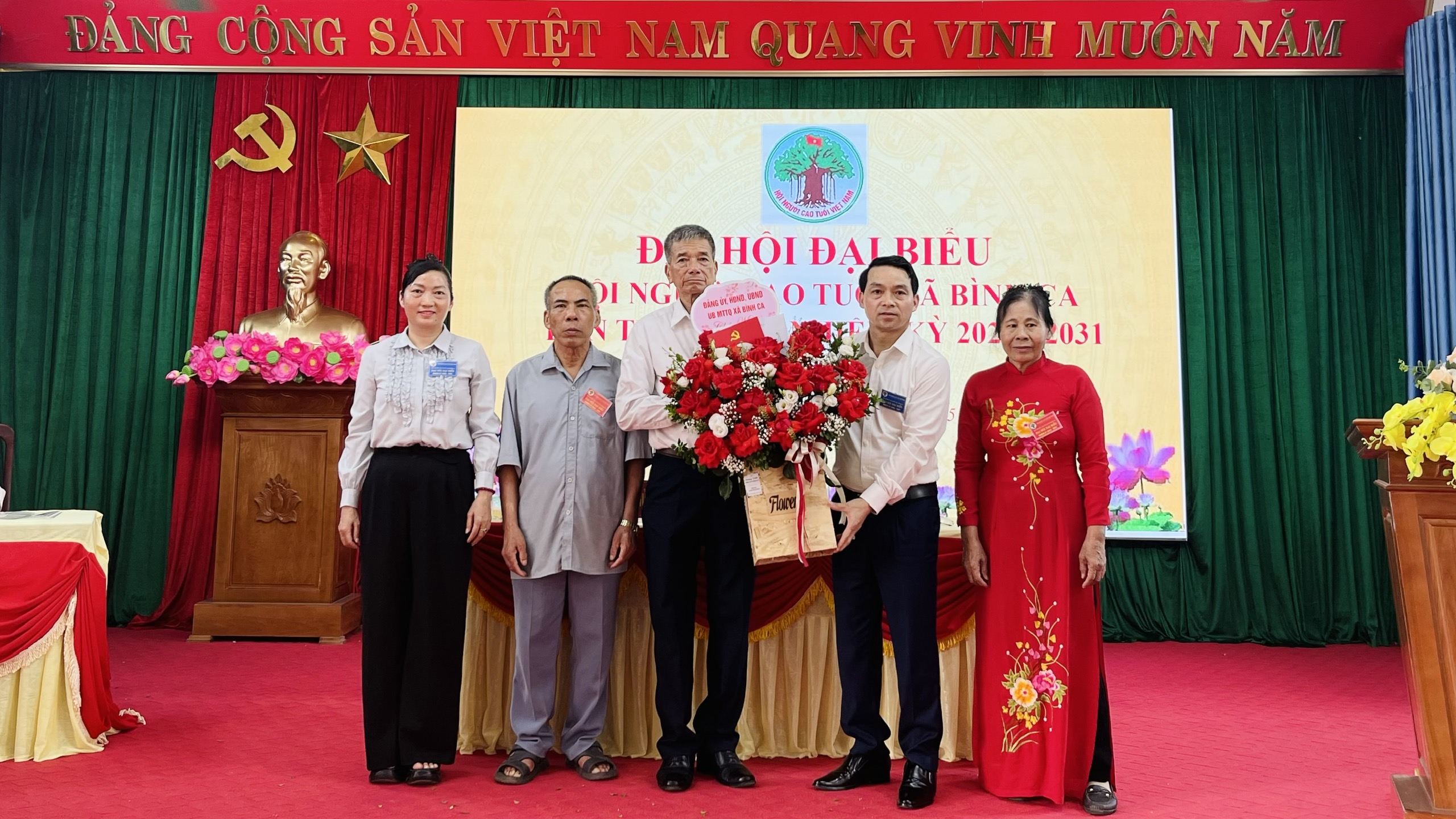 Đại hội đại biểu Hội Người cao tuổi xã Bình Ca lần thứ nhất, nhiệm kỳ 2026 - 2031 thành công tốt đẹp