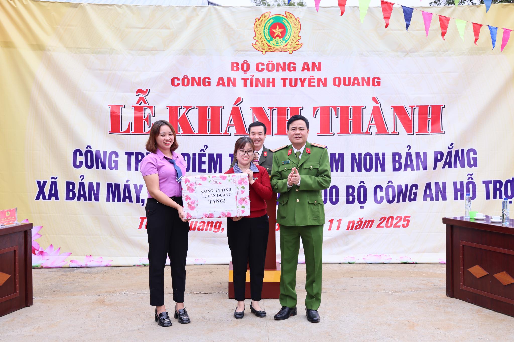 KHÁNH THÀNH ĐIỂM TRƯỜNG MẦM NON BẢN PẮNG