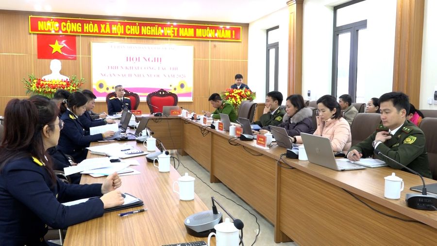 Hội nghị triển khai công tác thu NSNN năm 2026