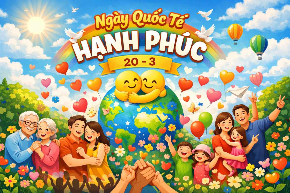 Ý nghĩa và nguồn gốc ngày Quốc tế Hạnh phúc 20/3 chính xác