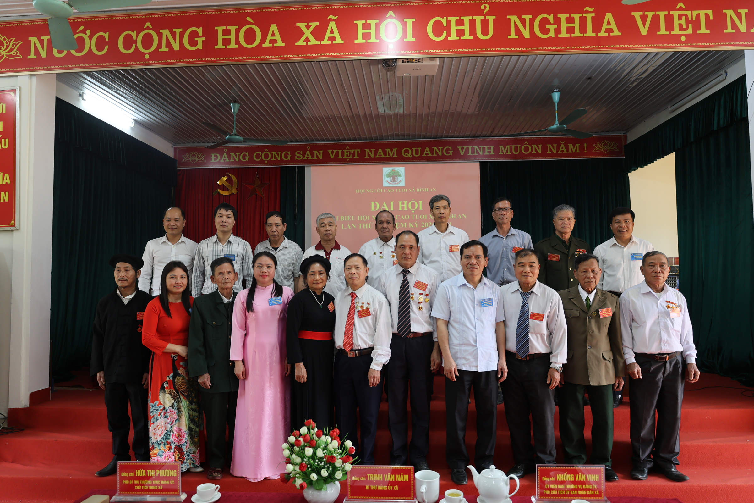 Đại hội Đại biểu Hội Người cao tuổi xã Bình An lần thứ nhất, nhiệm kỳ 2026 – 2031