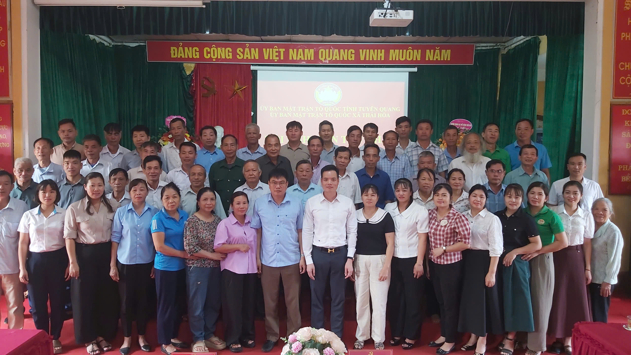 Hội nghị Ủy ban MTTQ Việt Nam xã Thái Hòa lần thứ nhất