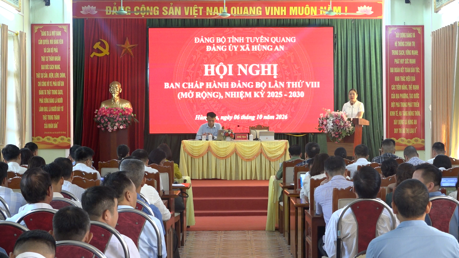 Hội nghị ban chấp hành lần thứ VIII (mở rộng), nhiệm kỳ 2025 - 2030