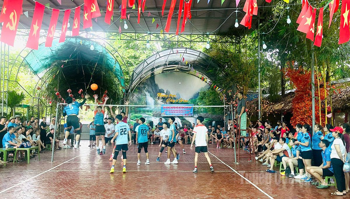 Nông trại Cây và Hoa tổ chức Giải bóng chuyền hơi năm 2025