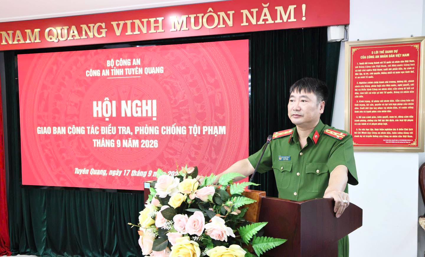 NÂNG CAO CHẤT LƯỢNG ĐIỀU TRA, PHÒNG, CHỐNG TỘI PHẠM NGAY TỪ CƠ SỞ