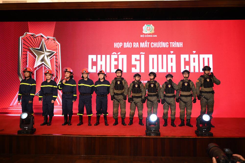 Ra mắt chương trình truyền hình thực tế nhập vai hành động đầu tiên về lực lượng Công an nhân dân: “Chiến sĩ quả cảm”