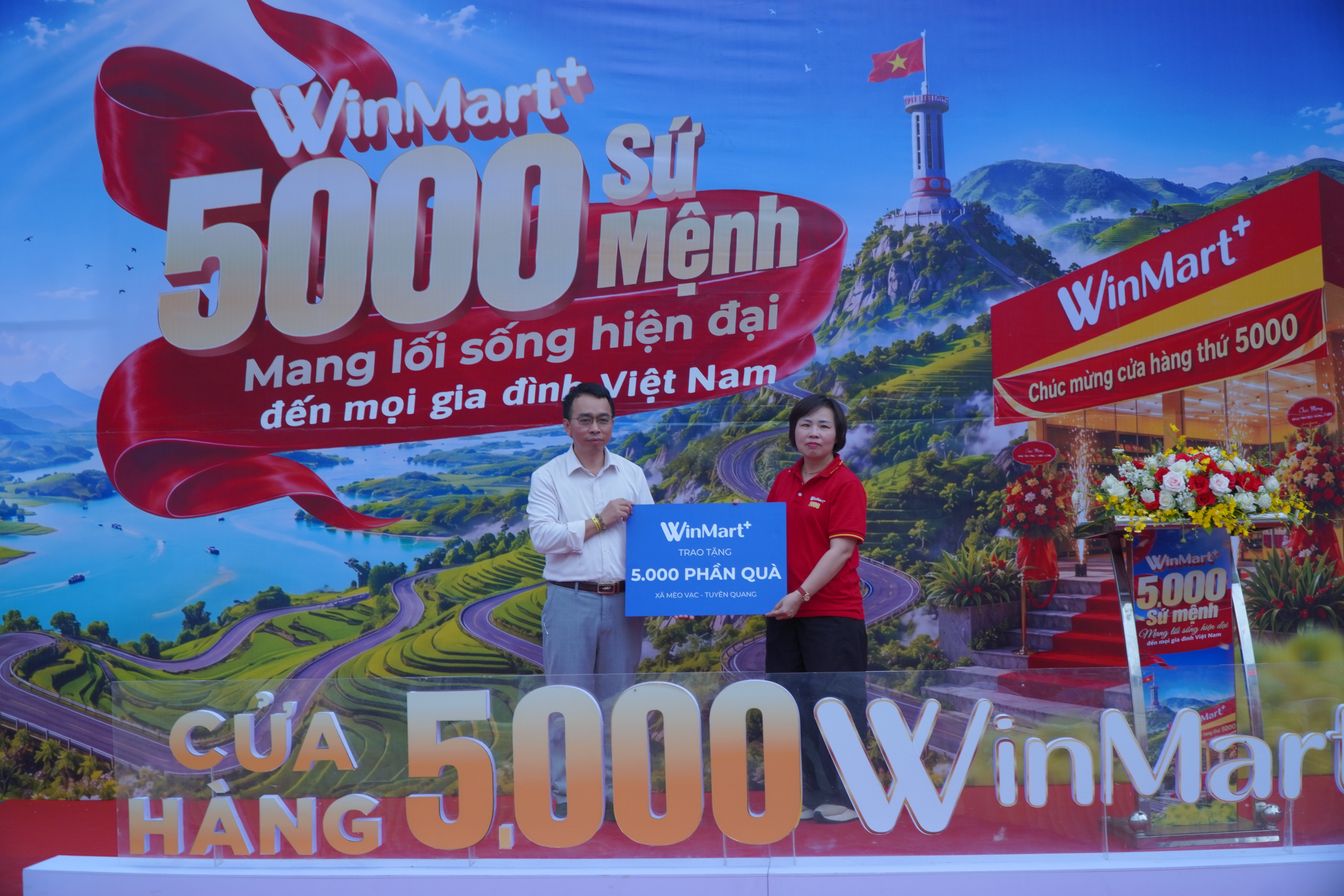 Khai trương cửa hàng WinMart+ thứ 5.000 tại xã Mèo Vạc