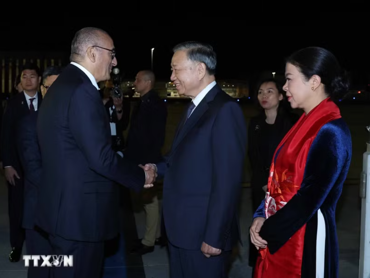 Tổng Bí thư, Chủ tịch nước Tô Lâm bắt đầu thăm chính thức Cộng hòa Pháp