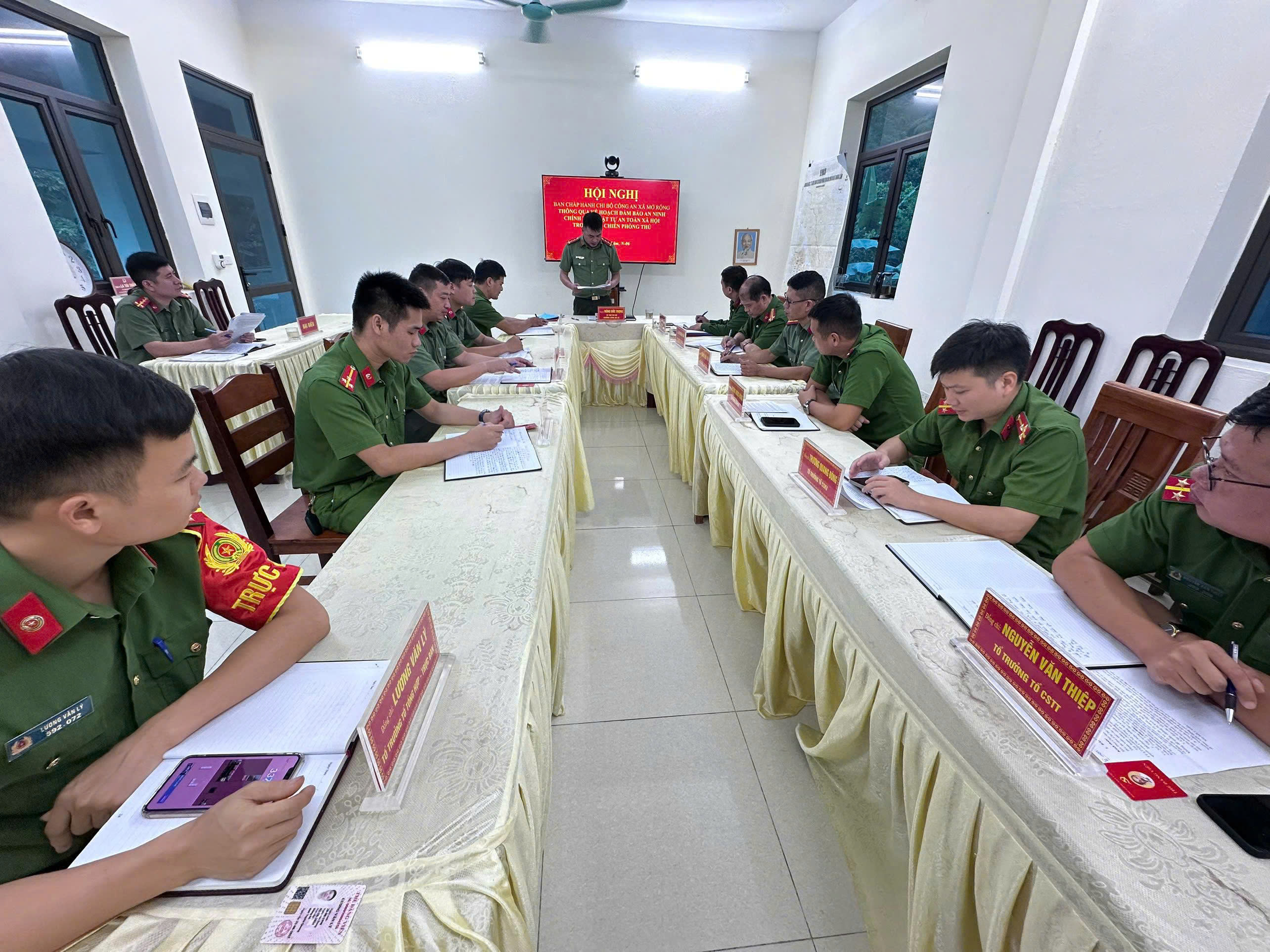CÔNG AN XÃ THƯỢNG LÂM HOÀN THÀNH TỐT NHIỆM VỤ DIỄN TẬP CHIẾN ĐẤU TRONG KHU VỰC PHÒNG THỦ NĂM 2026