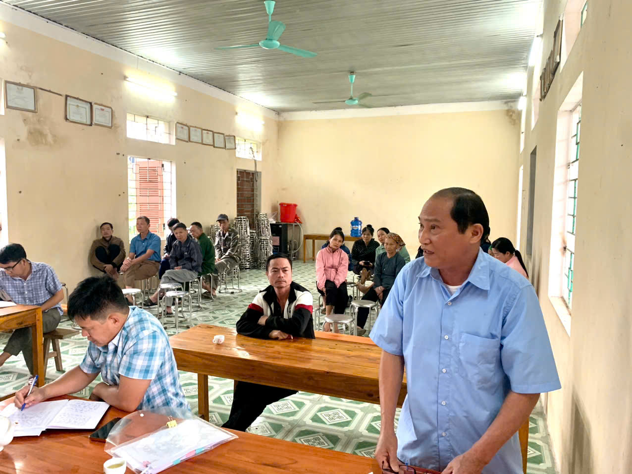 Đơn vị bầu cử số 3 xã Đông Thọ tiếp xúc cử tri vận động bầu cử đại biểu HĐND cấp xã, nhiệm kỳ 2026 – 2031