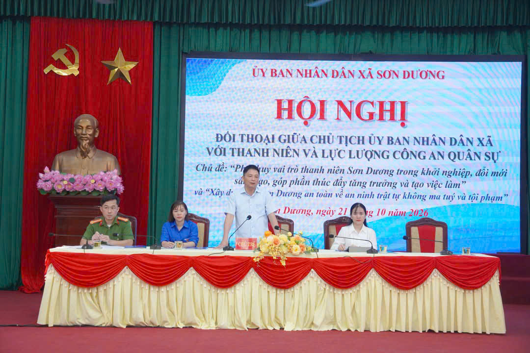 ĐỐI THOẠI GIỮA CHỦ TỊCH UBND XÃ VỚI THANH NIÊN VÀ LỰC LƯỢNG VŨ TRANG CƠ SỞ