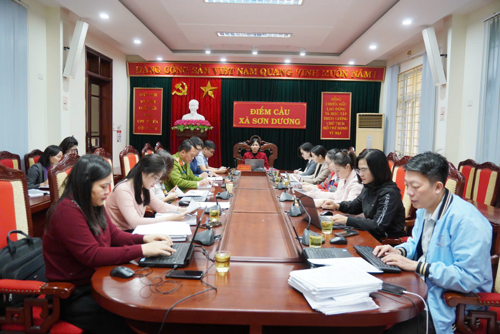 Xã Sơn Dương tham dự Hội nghị tổng kết công tác phòng, chống tham nhũng, lãng phí, tiêu cực nhiệm kỳ Đại hội XIII của Đảng