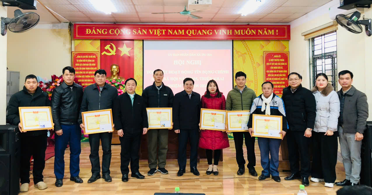 Xã Du Già tổng kết hoạt động tín dụng chính sách xã hội năm 2025, triển khai nhiệm vụ năm 2026