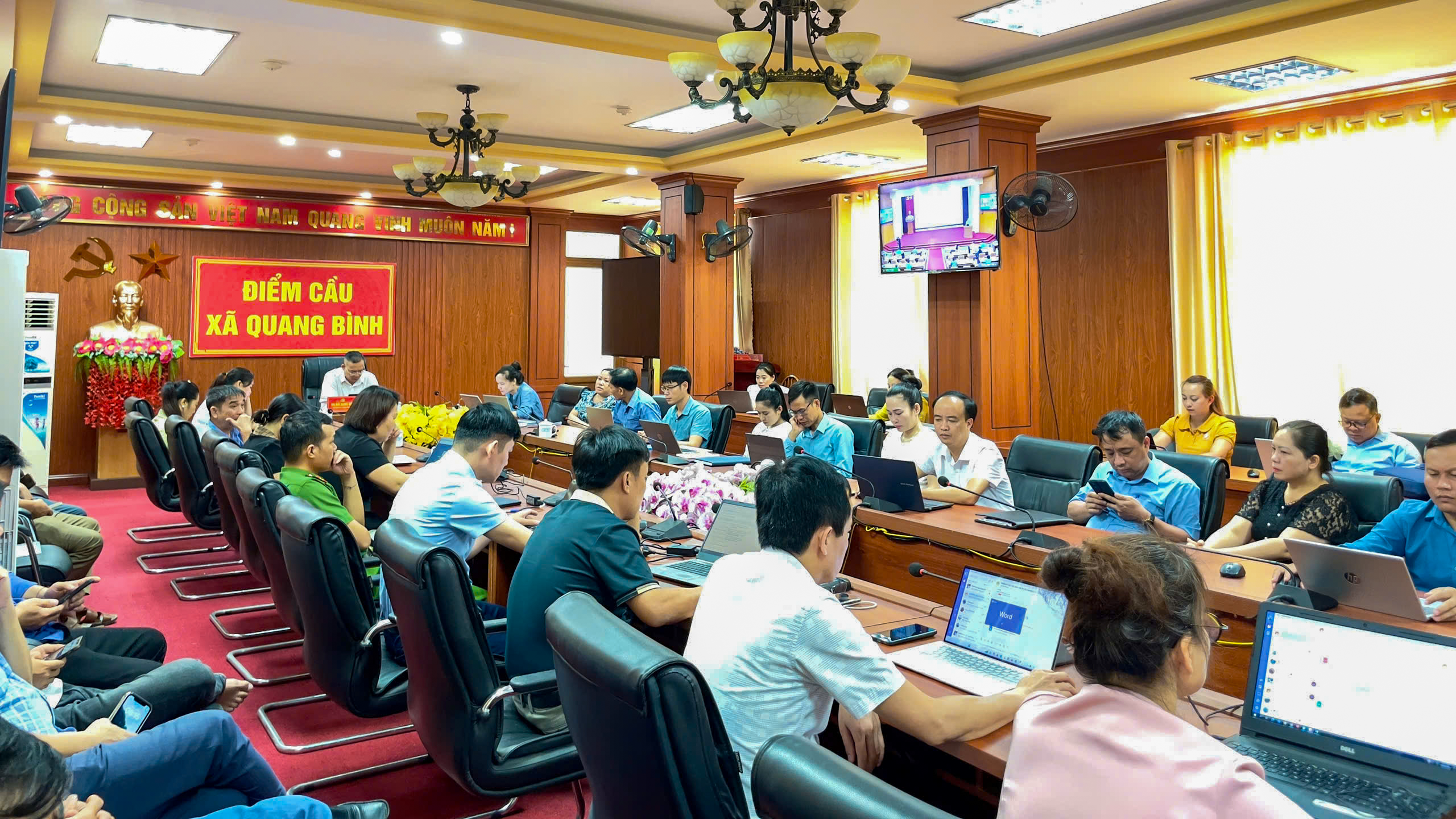 Quang Bình tham gia Hội nghị học tập, quán triệt các nghị quyết của Tỉnh ủy