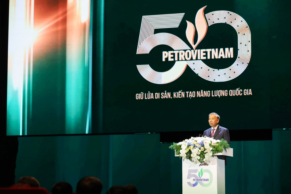 Tổng Bí thư Tô Lâm: Petrovietnam đảm bảo vững chắc an ninh năng lượng quốc gia