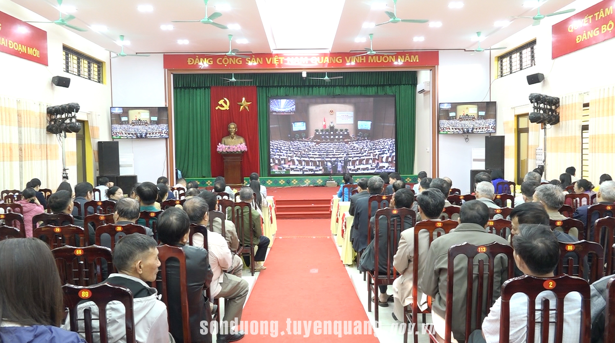 Hội nghị toàn quốc quán triệt chỉ thị của Bộ Chính trị, triển khai công tác bầu cử đại biểu Quốc hội khóa XVI và đại biểu HĐND các cấp nhiệm kỳ 2026-2031