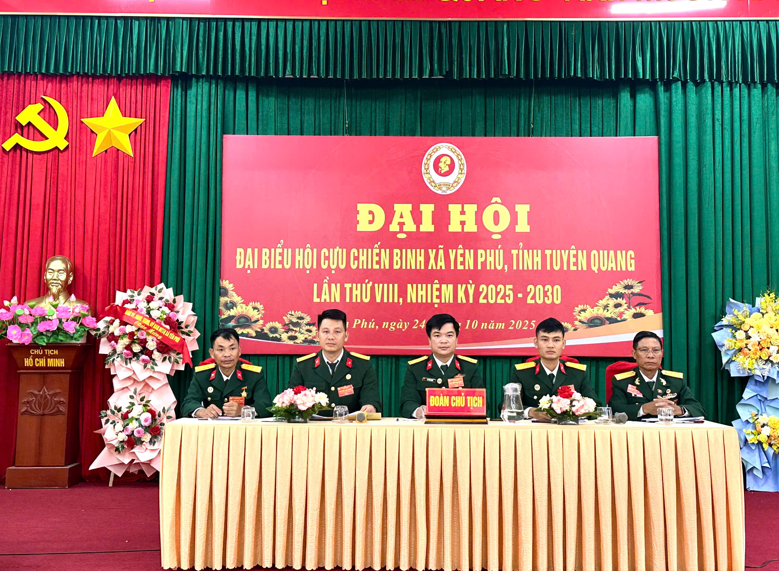 ĐẠI HỘI ĐẠI BIỂU  HỘI CỰU CHIẾN BINH XÃ YÊN PHÚ KHÓA VIII, NHIỆM KỲ 2025–2030