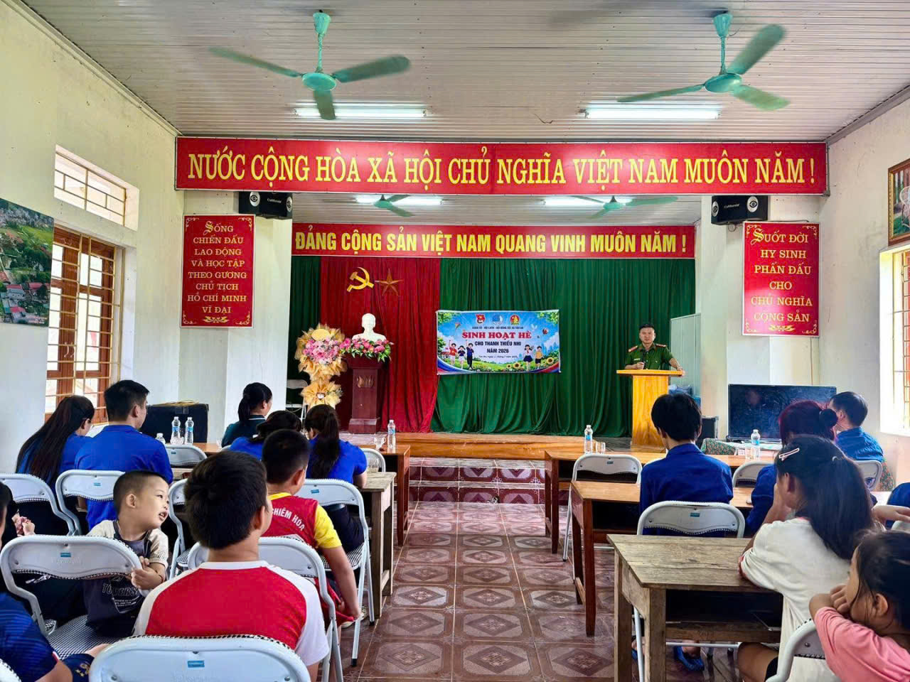 SÔI NỔI CHƯƠNG TRÌNH SINH HOẠT HÈ NĂM 2026 TẠI THÔN THO VÀ THÔN ĐỒNG TIẾN   