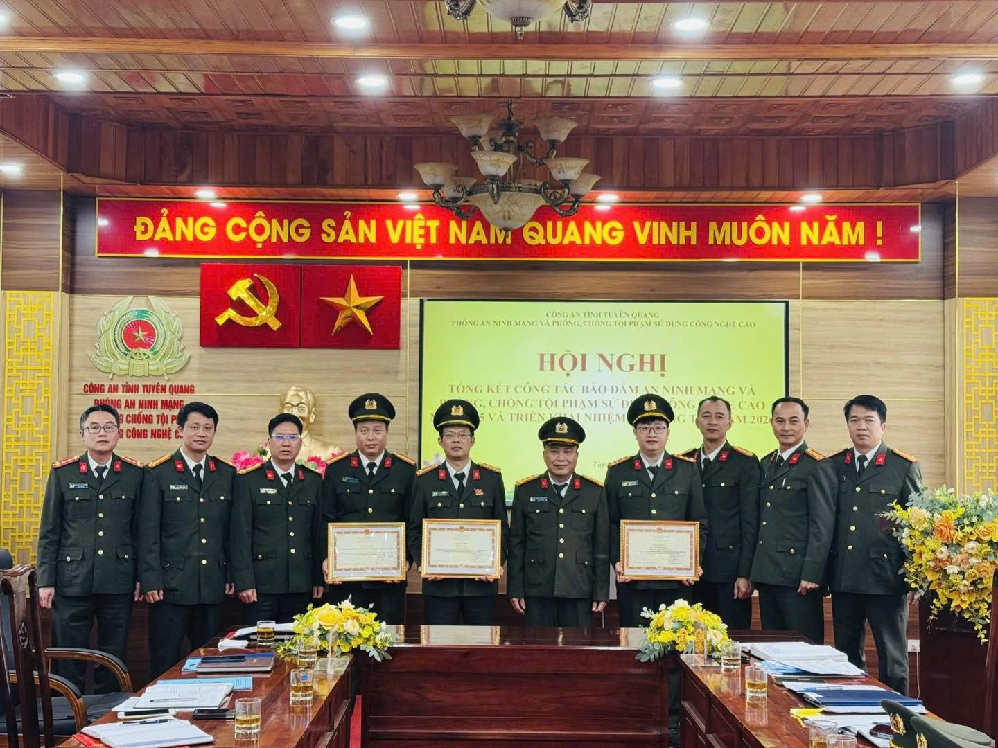 TRIỂN KHAI NHIỆM VỤ CÔNG TÁC BẢO ĐẢM AN NINH MẠNG VÀ PHÒNG, CHỐNG TỘI PHẠM SỬ SỤNG CÔNG NGHỆ CAO NĂM 2026