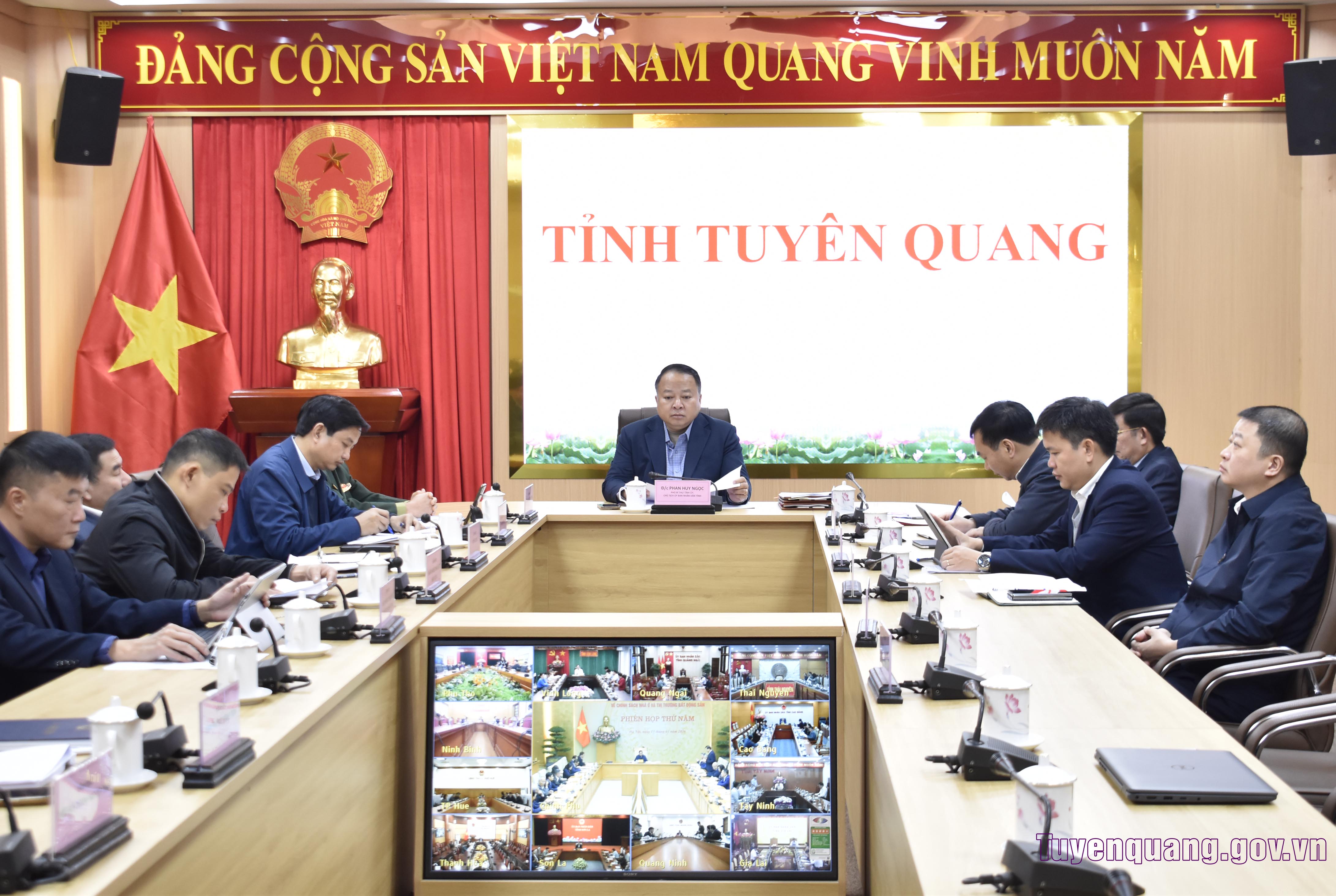 Phiên họp thứ 5 Ban Chỉ đạo Trung ương về chính sách nhà ở và thị trường bất động sản