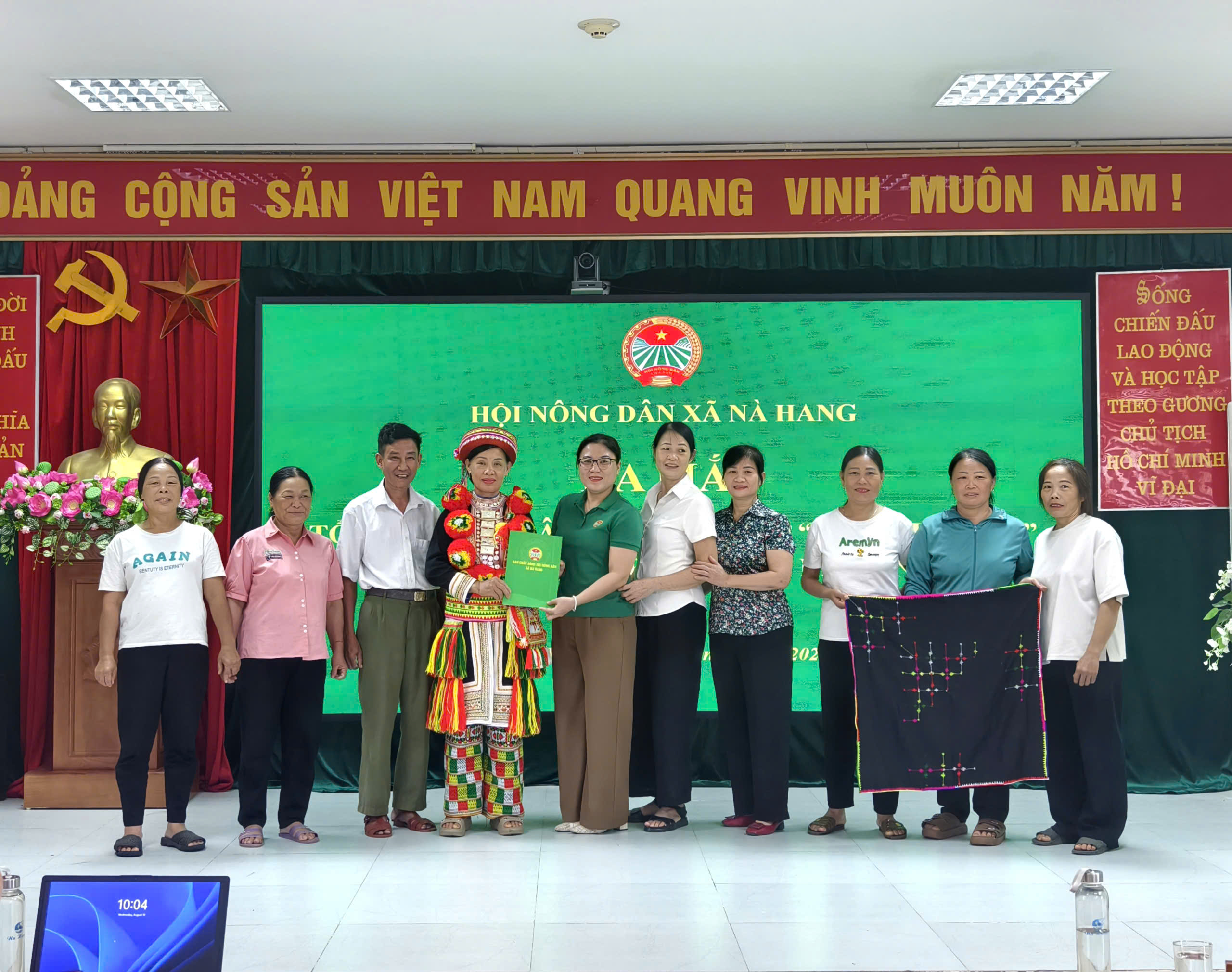 Hội Nông dân xã Nà Hang ra mắt 4 Tổ hội nghề nghiệp mới