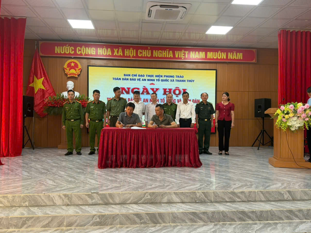 THANH THỦY LAN TỎA SỨC MẠNH TOÀN DÂN, CHUNG TAY GIỮ VỮNG BÌNH YÊN NƠI BIÊN GIỚI