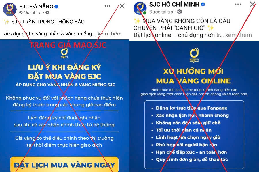 CẢNH BÁO THỦ ĐOẠN LỪA ĐẢO GIAO DỊCH VÀNG TRỰC TUYẾN