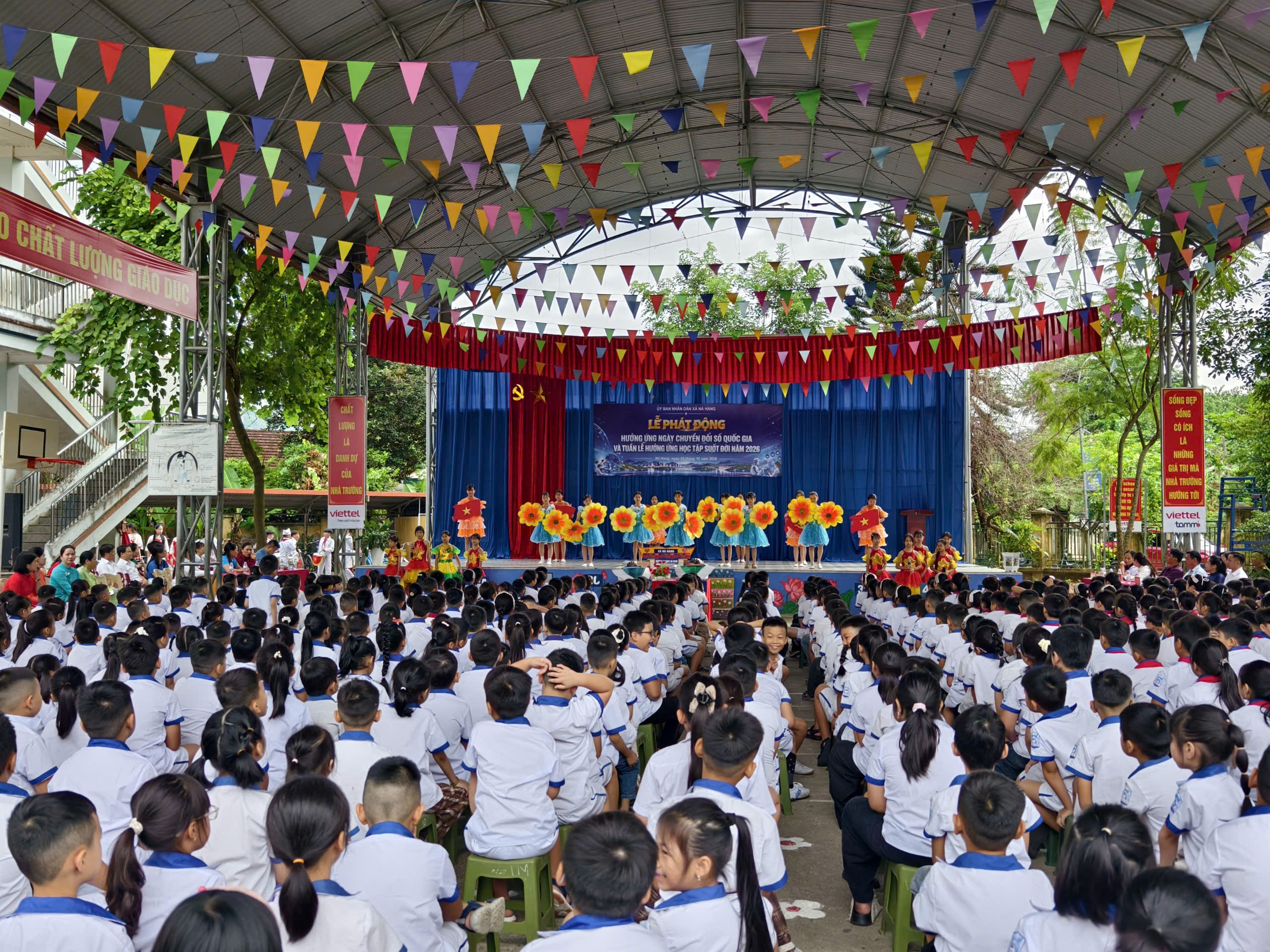 Nà Hang phát động hưởng ứng Ngày Chuyển đổi số quốc gia và Tuần lễ hưởng ứng học tập suốt đời năm 2026