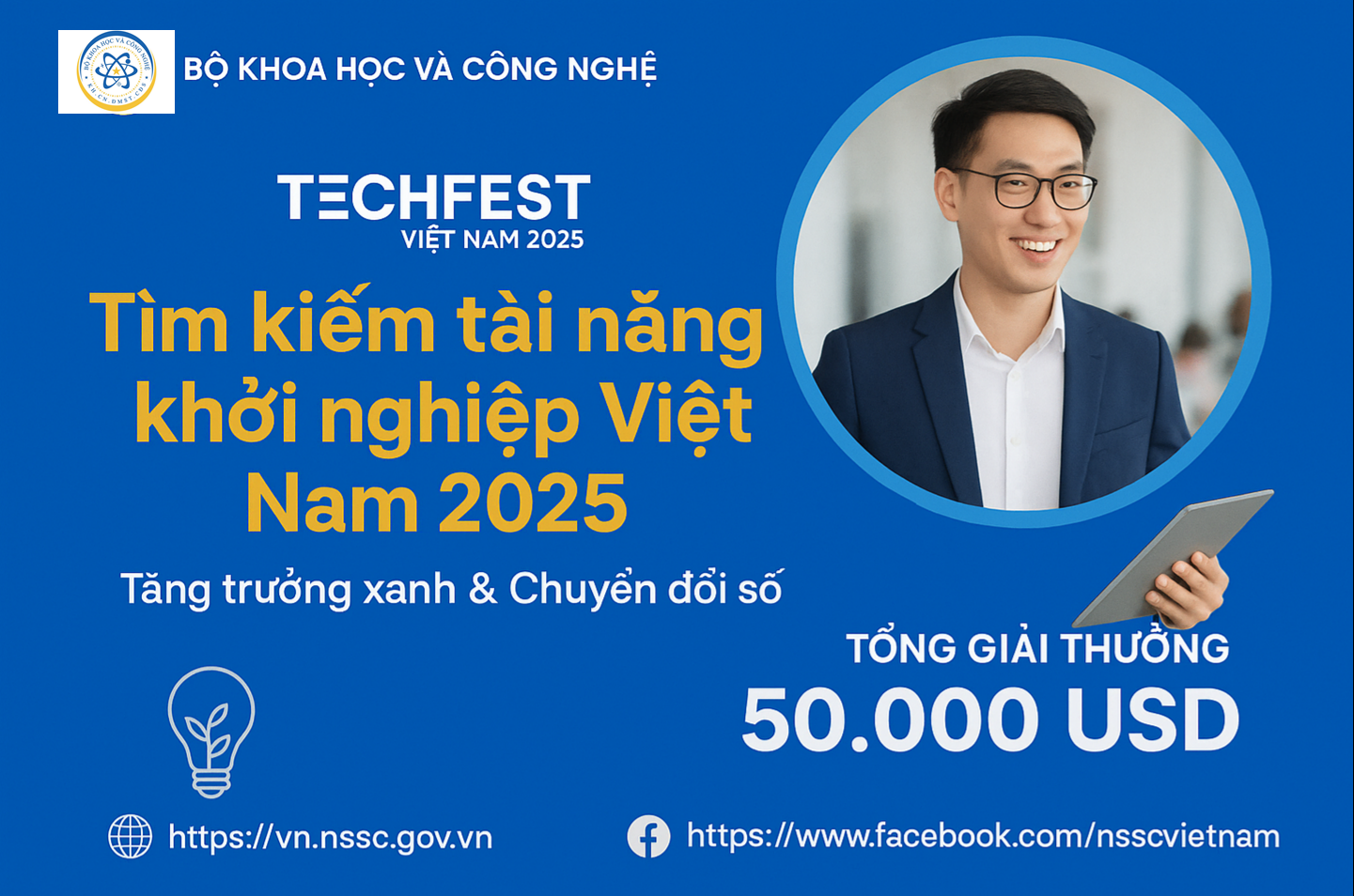 CUỘC THI “TÌM KIẾM TÀI NĂNG KHỞI NGHIỆP ĐỔI MỚI SÁNG TẠO QUỐC GIA – TECHFEST VIỆT NAM 2025”