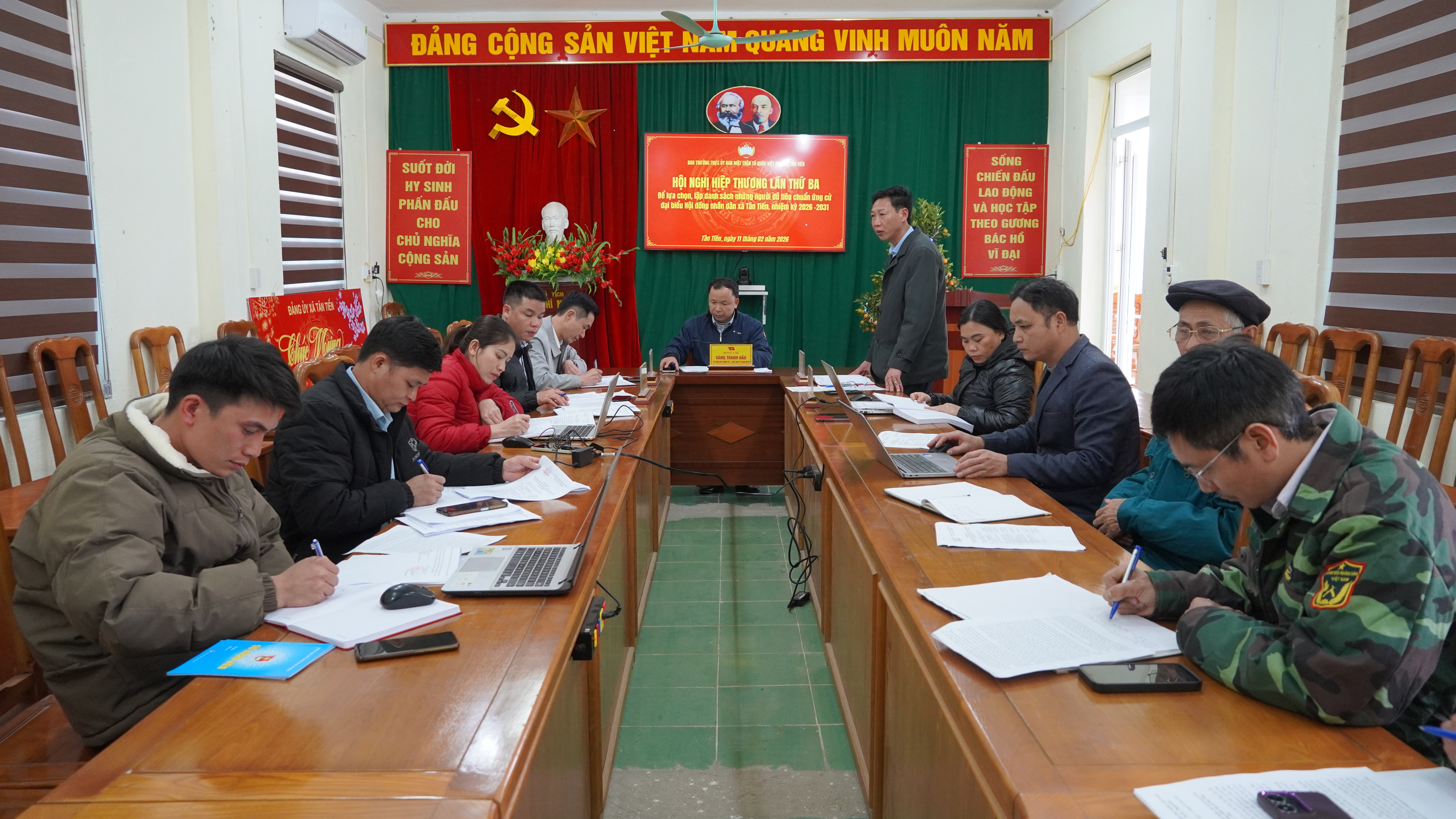 Hội nghị hiệp thương lần thứ ba thống nhất lập danh sách chính thức những người ứng cử