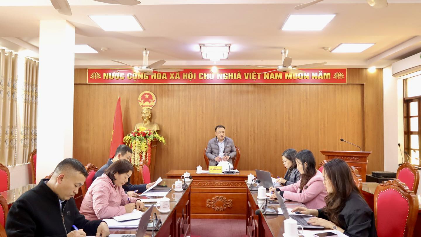 YÊN MINH: HỌP TRIỂN KHAI NHIỆM VỤ CÔNG TÁC CẢI CÁCH HÀNH CHÍNH, CHUYỂN ĐỔI SỐ NĂM 2026