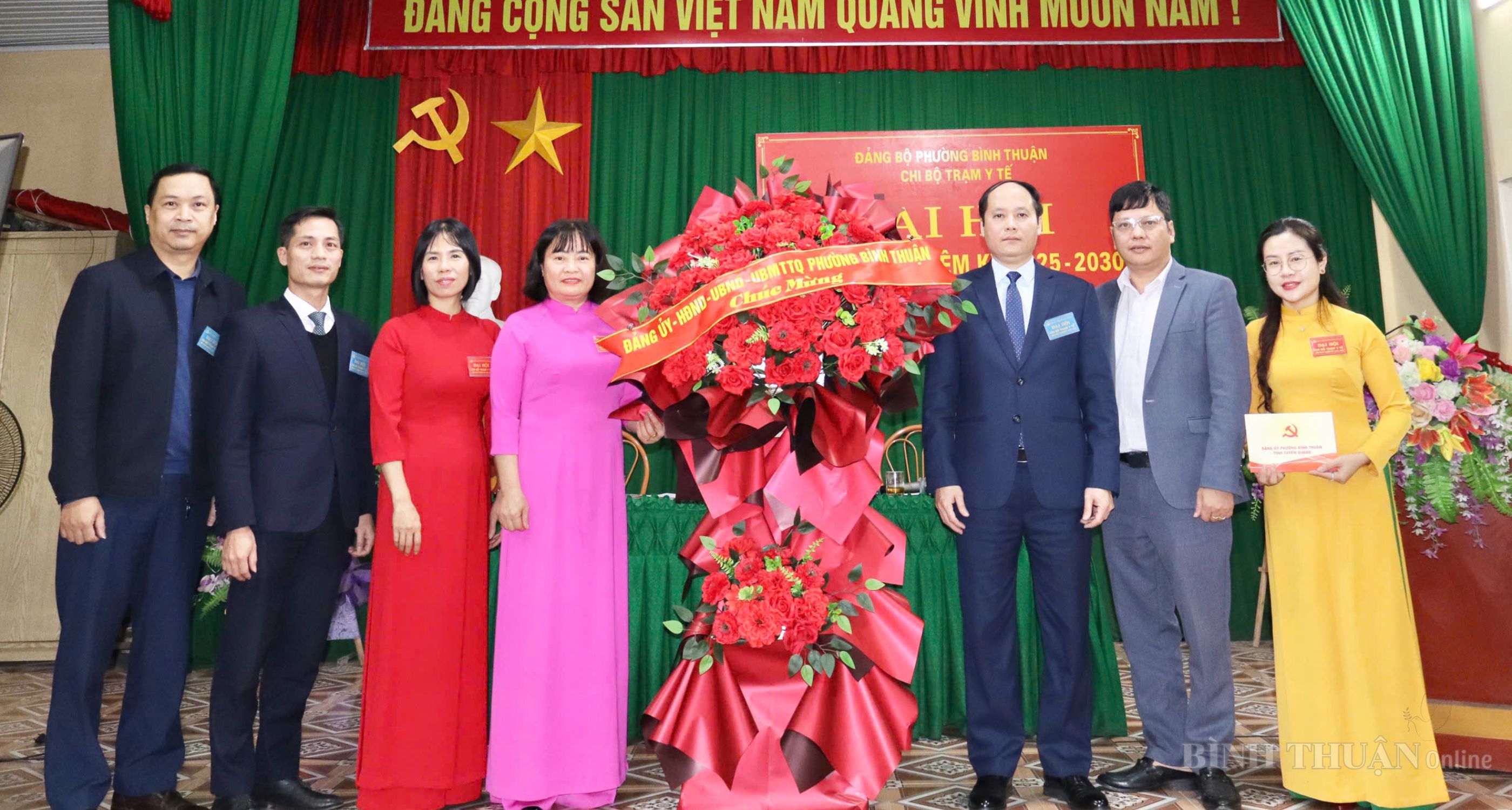 ĐẠI HỘI CHI BỘ TRẠM Y TẾ PHƯỜNG BÌNH THUẬN LẦN THỨ I, NHIỆM KỲ 2025 - 2030