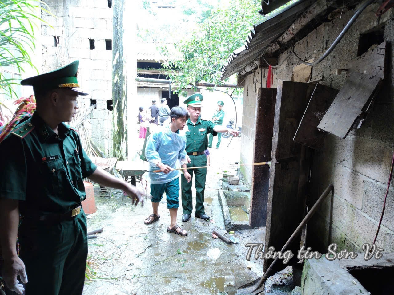 Đồn Biên phòng Cửa khẩu Săm Pun tuyên truyền pháp luật, phòng chống dịch bệnh cho nhân dân