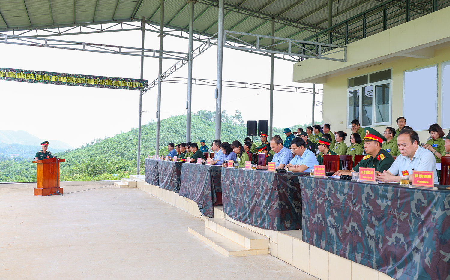 Xã Yên Sơn hoàn thành xuất sắc diễn tập chiến đấu phòng thủ năm 2026