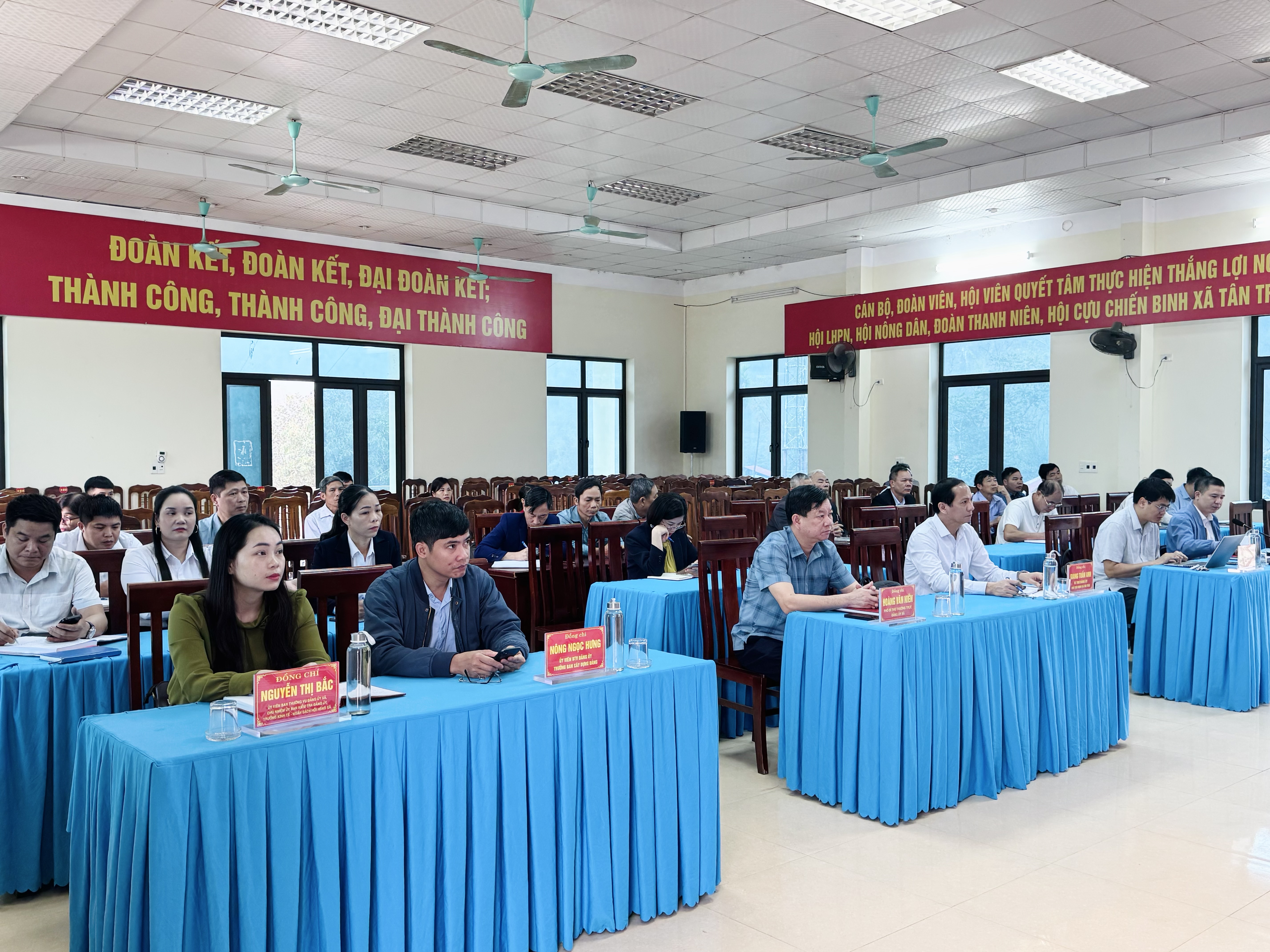 Tân Trào dự hội nghị triển khai công tác vận động bầu cử và hướng dẫn kỹ năng vận động bầu cử