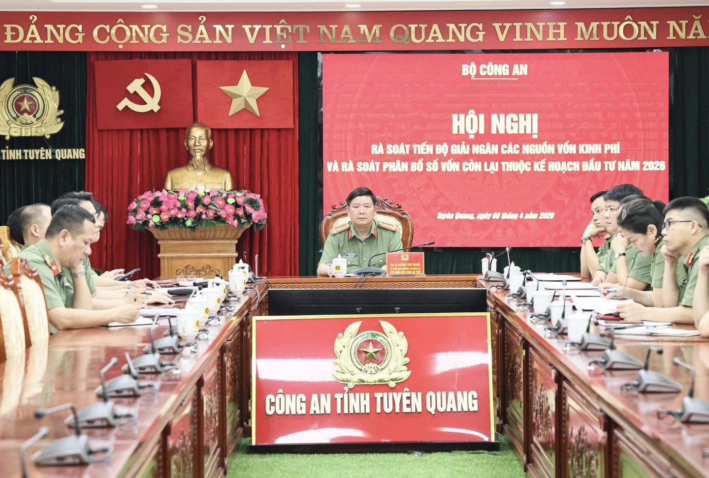 ĐẨY NHANH TIẾN ĐỘ TRIỂN KHAI CÁC DỰ ÁN VÀ GIẢI NGÂN CÁC NGUỒN VỐN, KINH PHÍ NĂM 2026