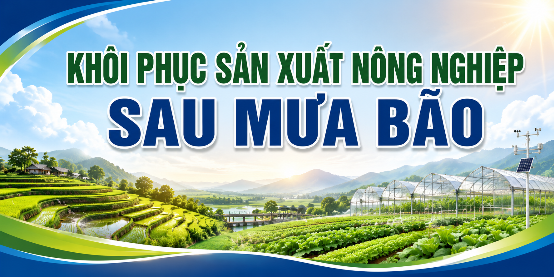 Khôi phục sản xuất nông nghiệp sau mưu bão