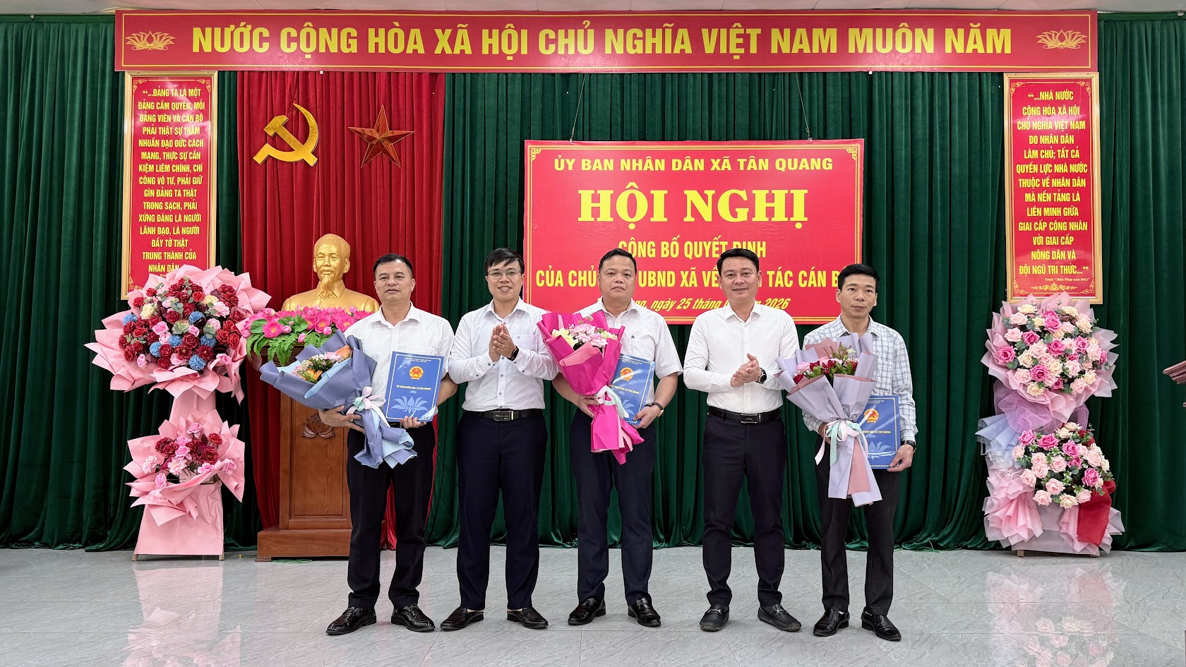 Hội nghị công bố Quyết định về công tác cán bộ