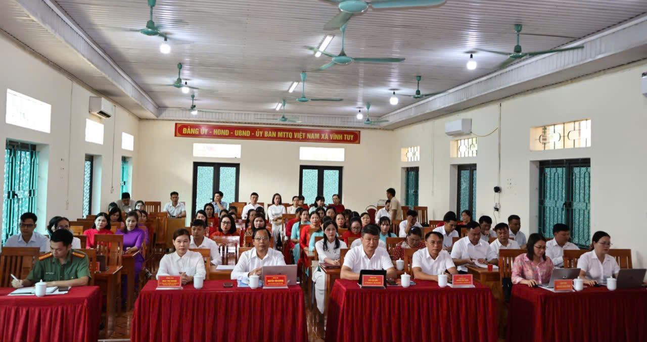 Vĩnh Tuy tổng kết năm học 2025-2026, triển khai nhiệm vụ trọng tâm năm học 2026-2027