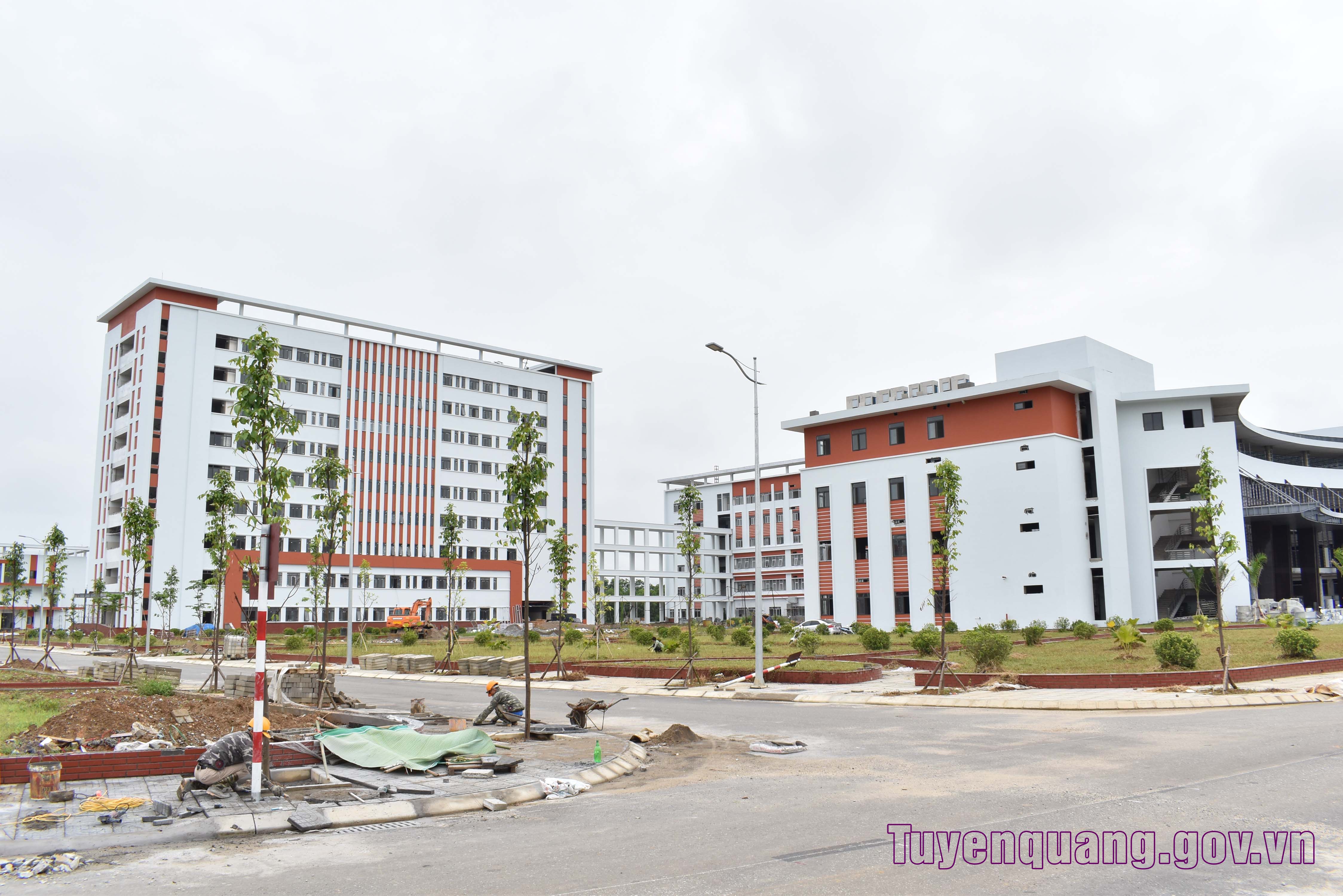 Tăng tốc hoàn thiện Bệnh viện Đa khoa tỉnh Tuyên Quang quy mô 1.000 giường bệnh