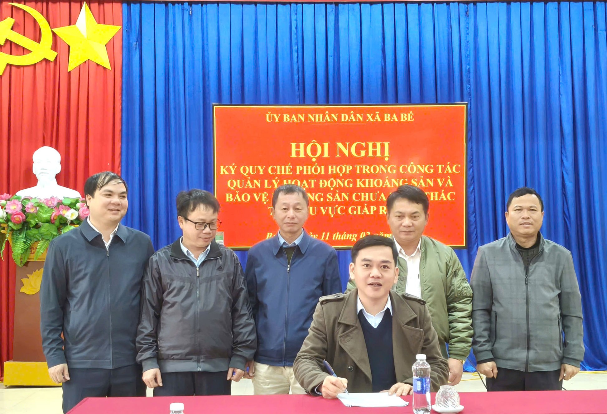 Hội nghị Ký kết Quy chế phối hợp quản lý hoạt động khoáng sản tại khu vực giáp ranh