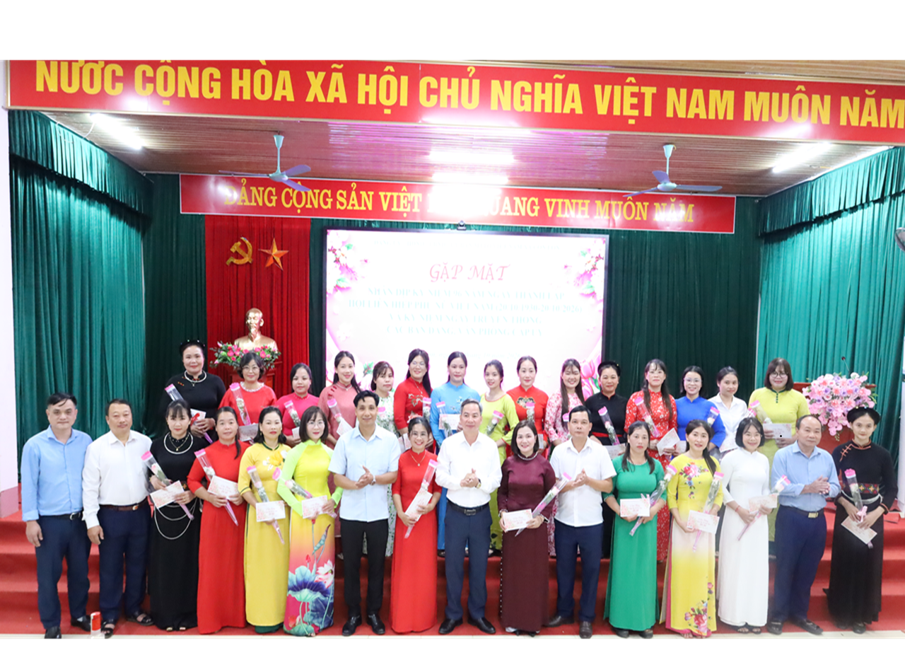 XÃ CÔN LÔN GẶP MẶT, CHÚC MỪNG NGÀY PHỤ NỮ VIỆT NAM 20/10