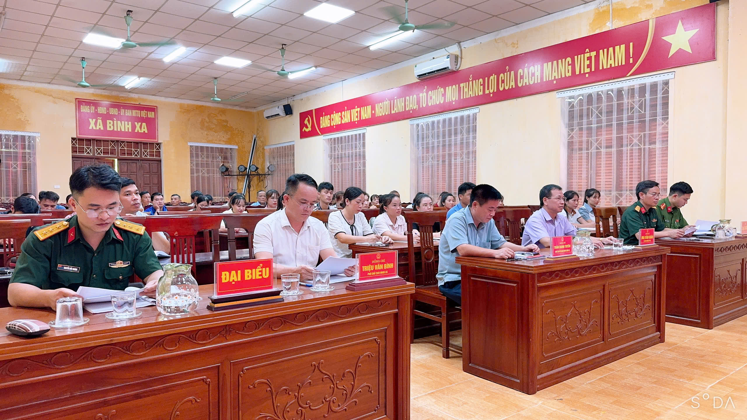 Xã Bình Xa khai mạc lớp bồi dưỡng kiến thức Quốc phòng và An ninh đối tượng 4 năm 2026