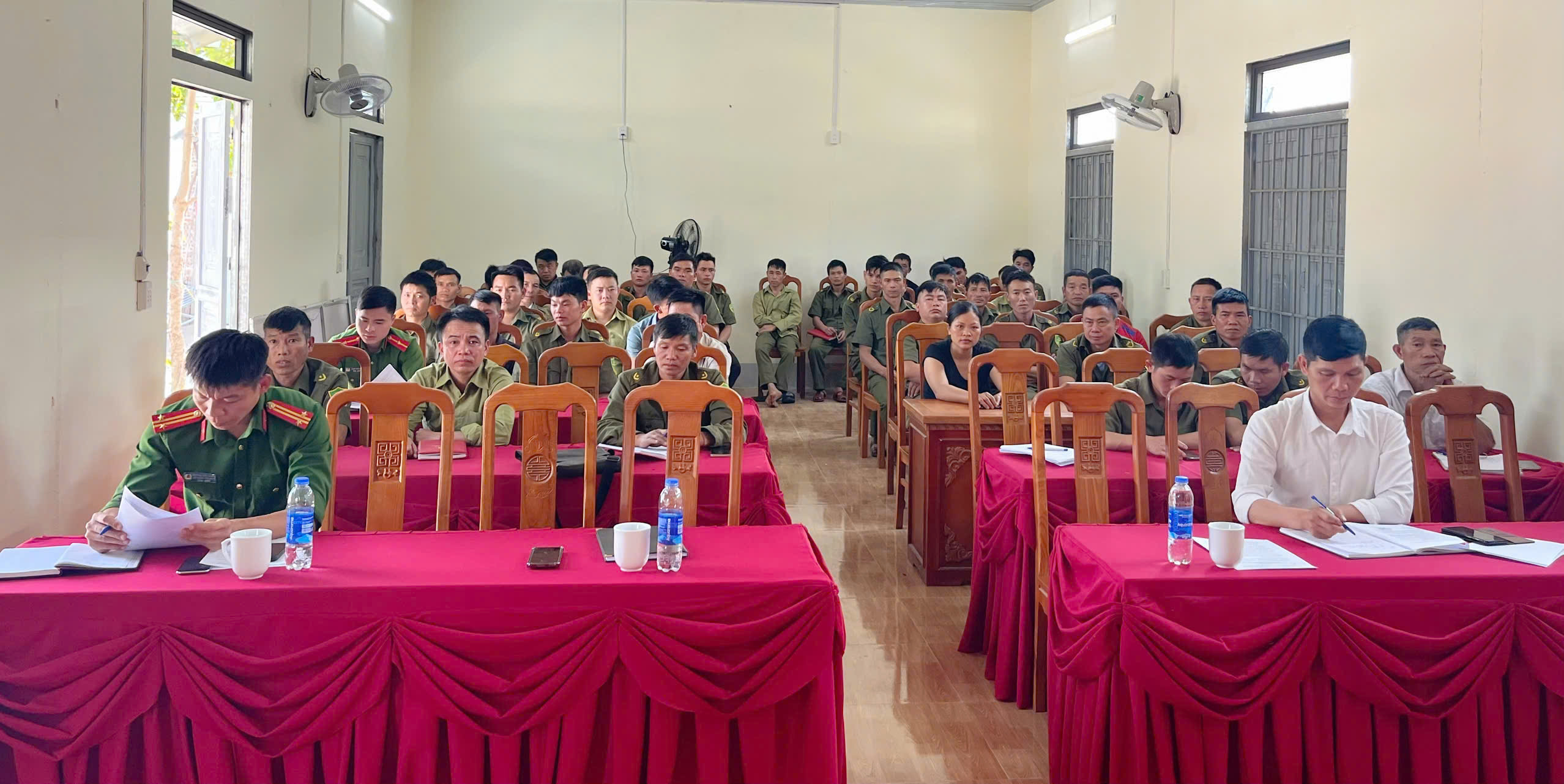 TỔ CHỨC TRIỂN KHAI HỘI THI LỰC LƯỢNG THAM GIA BẢO VỆ ANTT CƠ SỞ GIỎI TỈNH TUYÊN QUANG NĂM 2026