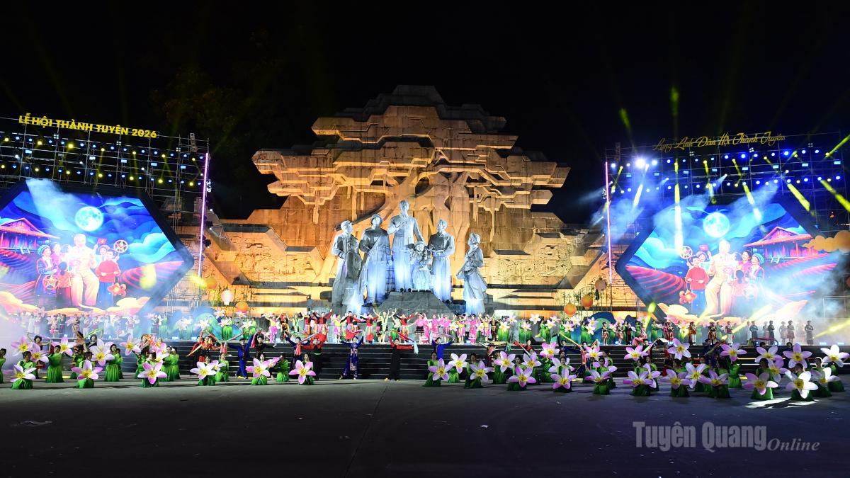 Tổng duyệt Đêm hội Thành Tuyên năm 2026