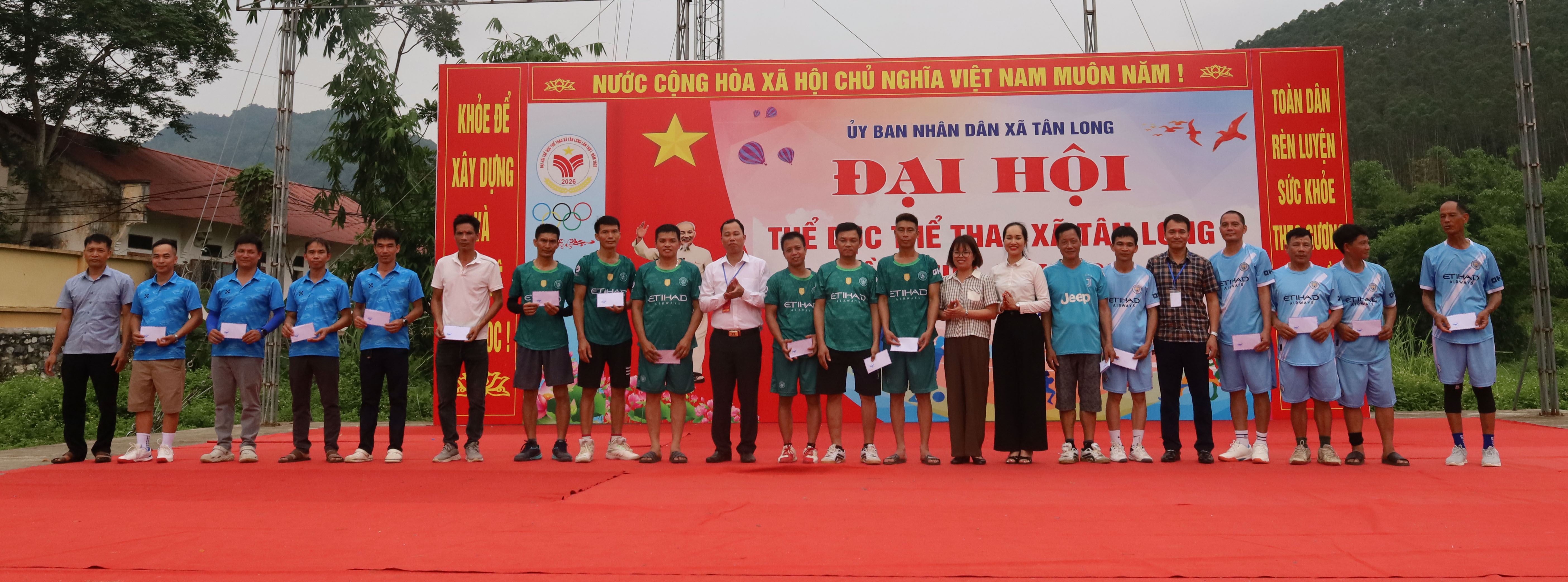 Bế mạc Đại hội Thể dục thể thao xã Tân Long năm 2026